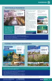 Aldi Süd Reisen Prospekt Seite 23