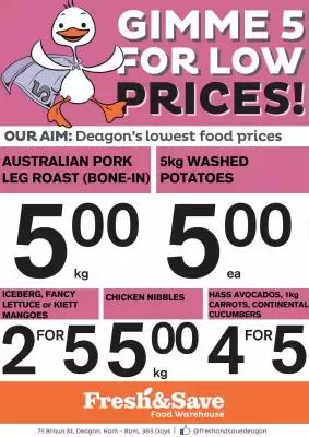 Fresh&Save catalogue (valid until 8-02)