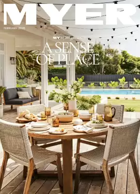 Myer catalogue (valid until 22-02)