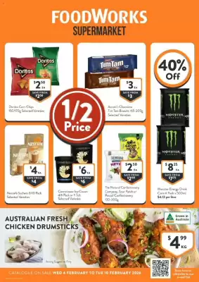 Foodworks catalogue (valid until 10-02)