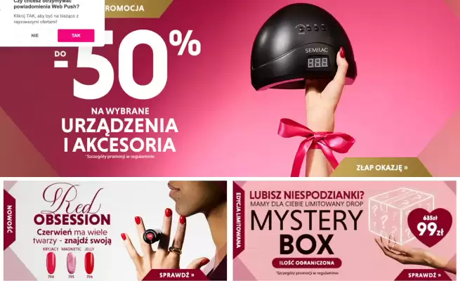 Semilac gazetka (ważność do 8-02)