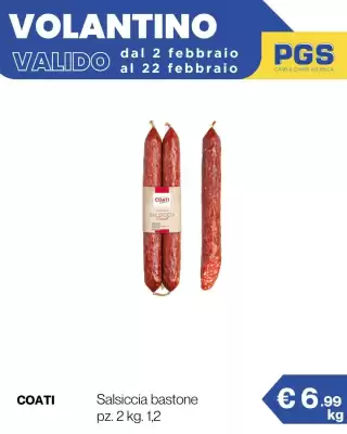 Volantino PGS Cash&Carry (valido fino al 22-02)