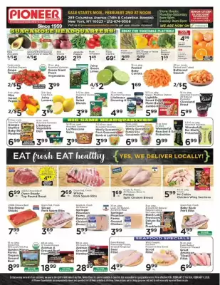 Pioneer Supermarkets weekly ad (valid until 8-02)