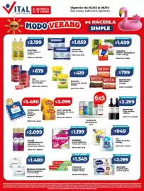 Catálogo Supermayorista Vital semana 6 Página 1