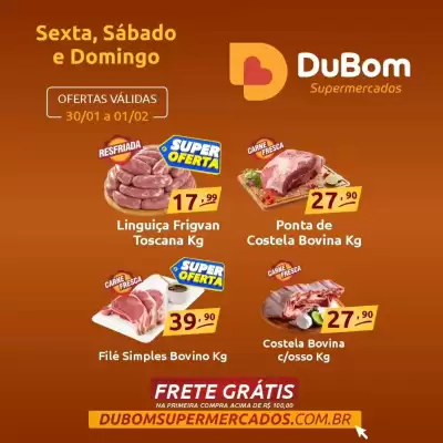 Catálogo Dubom Supermercados (válido até 8-02)