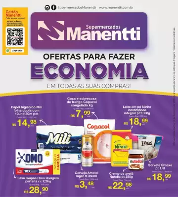 Catálogo Supermercados Manentti (válido até 15-02)