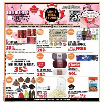 Len's Mill Stores flyer (valid until 1-03)