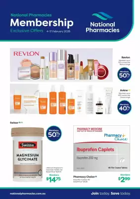 National Pharmacies catalogue (valid until 17-02)