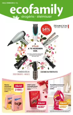 EcoFamily akciós újság (érvényes eddig: 15-02)