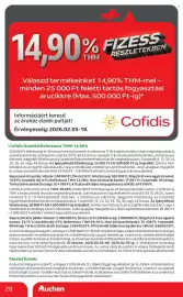 Auchan akciós újság hét 6 Oldal 28