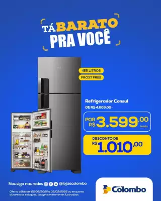 Folheto Lojas Colombo (válido até 8-02)