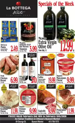 La Bottega Nicastro flyer (valid until 15-02)