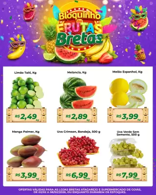 Catálogo Supermercados Bretas (válido até 8-02)