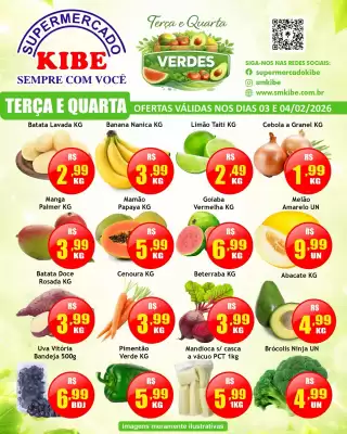Folheto Supermercado Kibe (válido até 6-02)