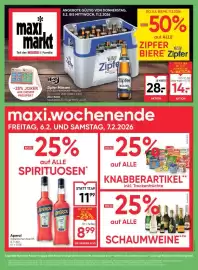 Maximarkt Flugblatt woche 6 Seite 1