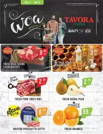 Tavora Foods flyer week 6 Page 1