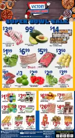 Victory Meat Market flyer Page 1