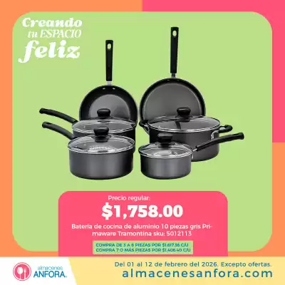 Catálogo Almacenes Anfora (válido hasta 12-02)