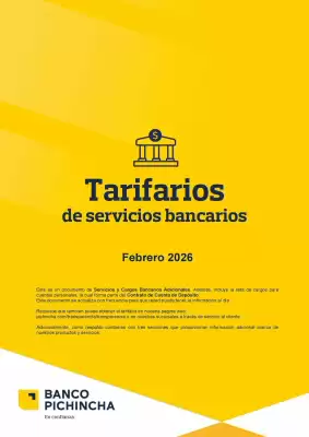 Catálogo Banco del Pichincha (válido hasta 28-02)