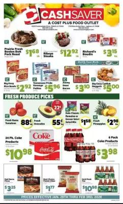 Cash Saver Slidell weekly ad (valid until 3-02)