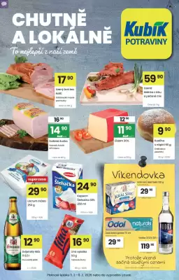 Kubík potraviny leták