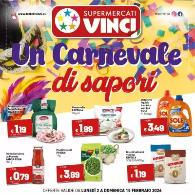 Volantino Supermercati Vinci (valido fino al 15-02)