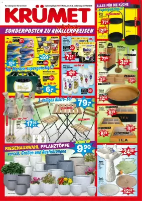 Krümet Sonderposten Prospekt (gültig bis 14-02)