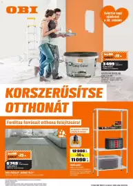 OBI akciós újság Oldal 1