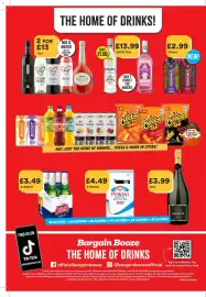 Bargain Booze leaflet Page 1