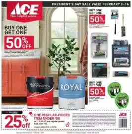 Ace Hardware flyer Page 1
