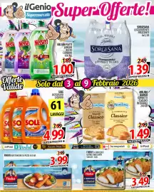 Volantino Il Genio Supermercato settimana 6 Pagina 1