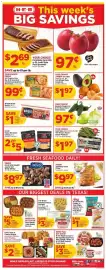 H-E-B weekly ad week 6 Page 1