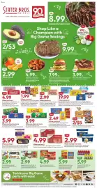 Stater Bros weekly ad week 6 Page 1