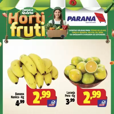 Folheto Supermercado Paraná (válido até 4-02)