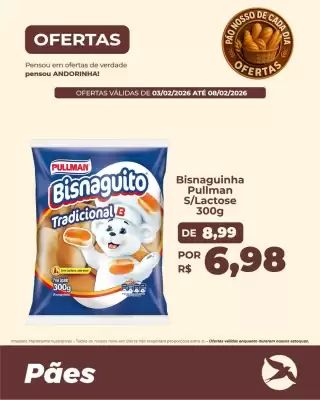 Folheto Andorinha Hipermercado (válido até 8-02)