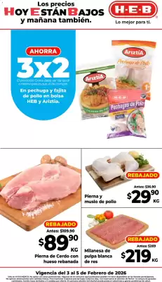 Folleto HEB (válido hasta 5-02)