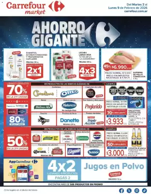 Folleto Carrefour Market (válido hasta 9-02)