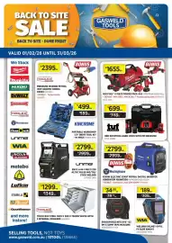 Gasweld Tool Centre catalogue Page 1