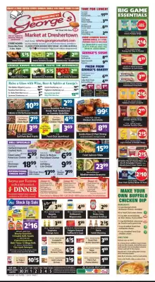 George's Market weekly ad (valid until 5-02)