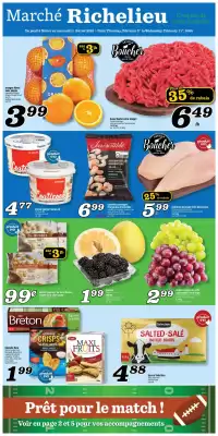 Marché Richelieu flyer