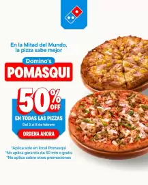 Catálogo Domino's Pizza semana 6 Página 1