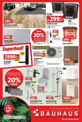 Bauhaus reklamblad (giltig till och med 9-02)