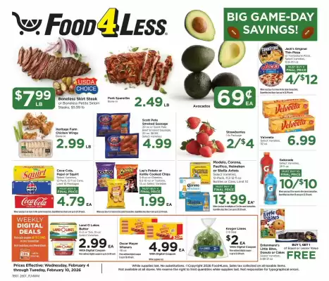 Food 4 Less weekly ad