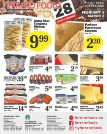 Ferraro Foods flyer Page 1