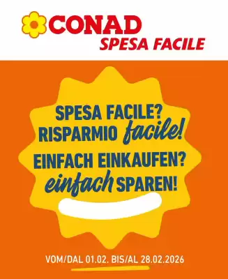 Volantino Spesa Facile Conad (valido fino al 28-02)