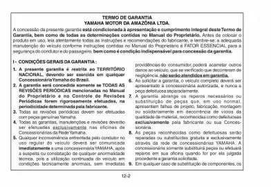 Panfleto Yamaha Página 102