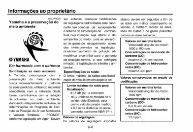 Panfleto Yamaha Página 92