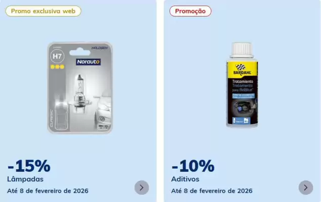 Folheto Norauto (válido até 8-02)