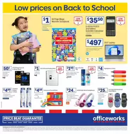 Officeworks catalogue Page 1