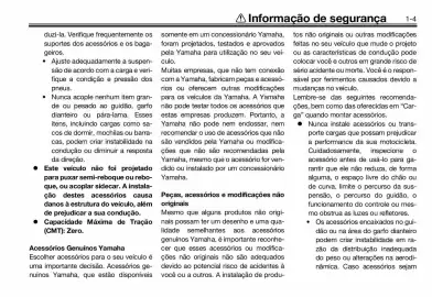 Panfleto Yamaha Página 11